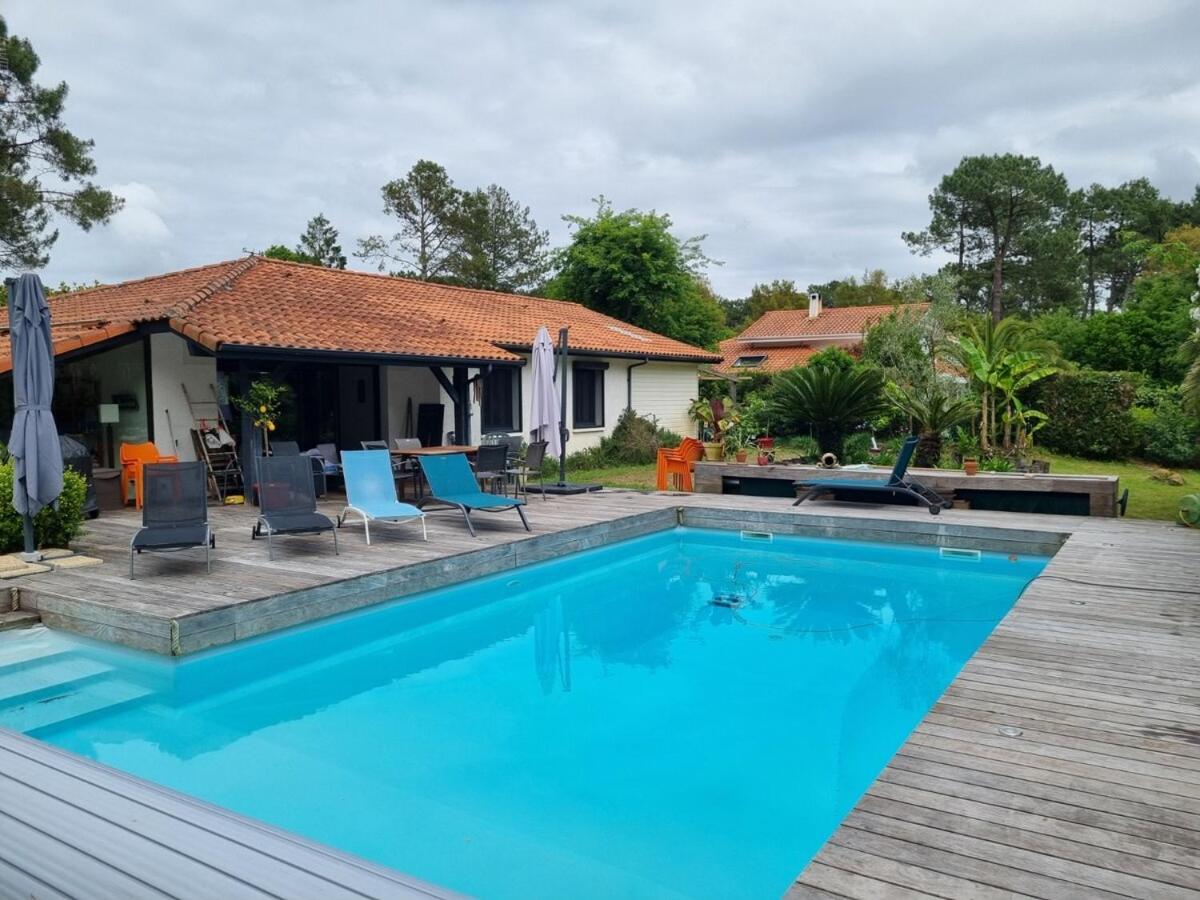 Villa House With Heated Pool And Jacuzzi Soorts-Hossegor Esterno foto