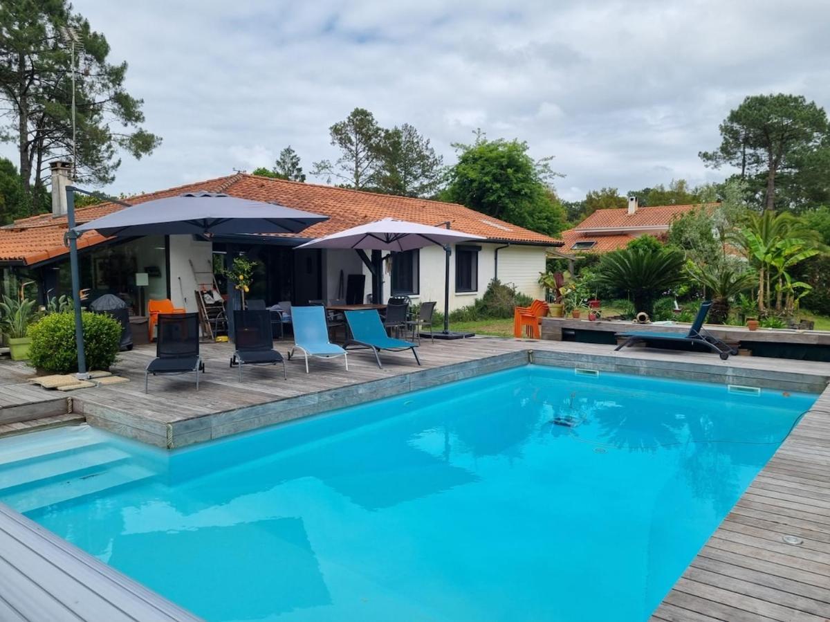 Villa House With Heated Pool And Jacuzzi Soorts-Hossegor Esterno foto