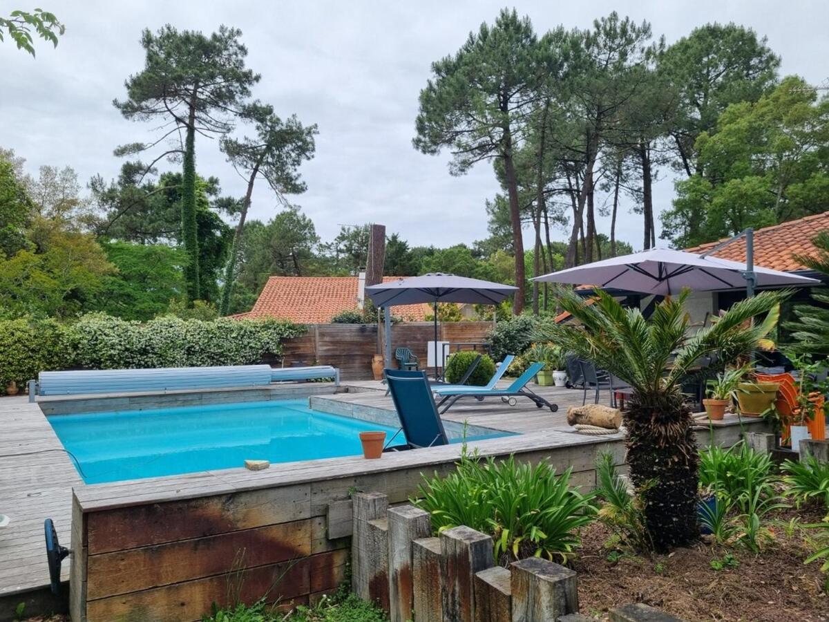 Villa House With Heated Pool And Jacuzzi Soorts-Hossegor Esterno foto