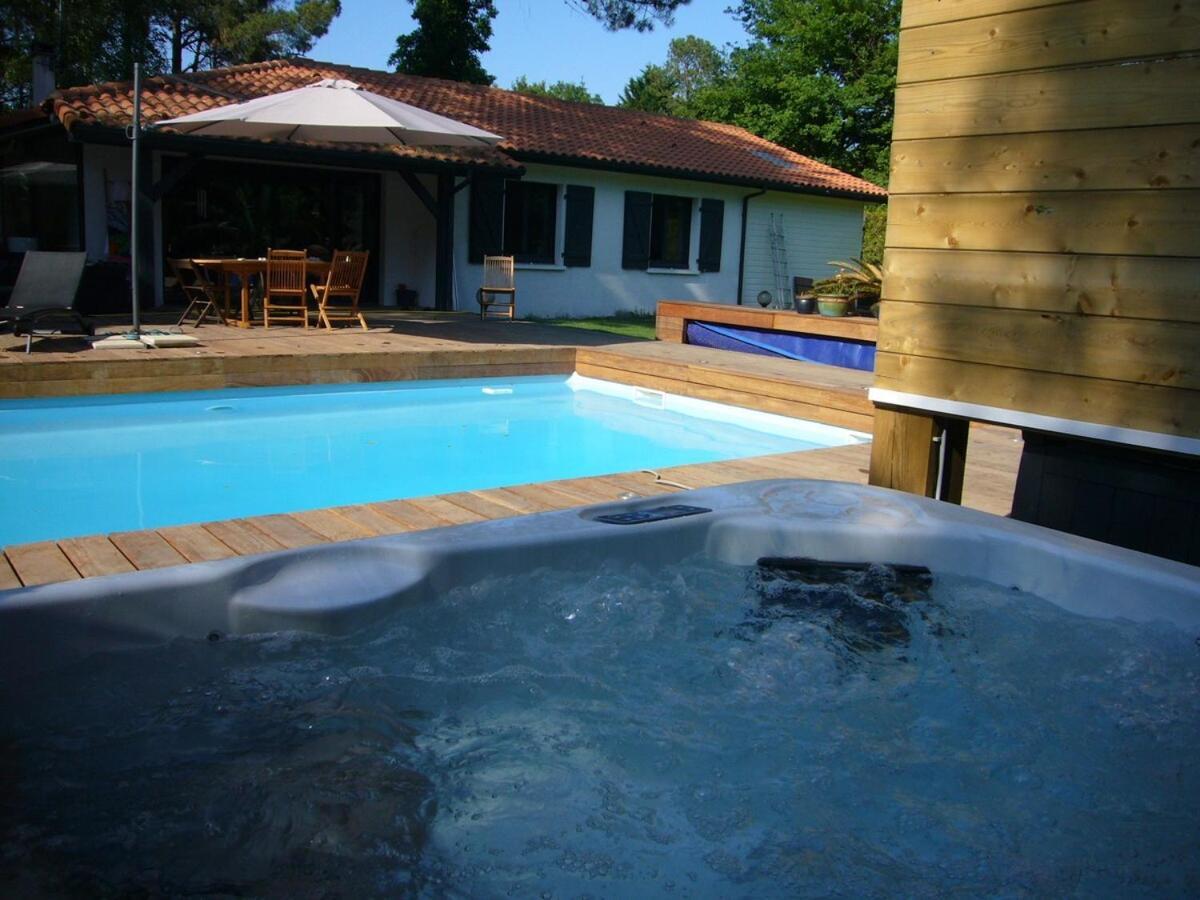 Villa House With Heated Pool And Jacuzzi Soorts-Hossegor Esterno foto