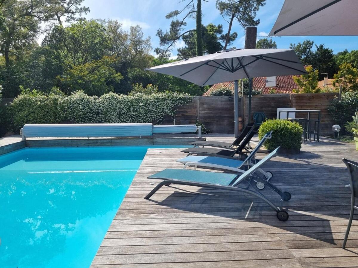 Villa House With Heated Pool And Jacuzzi Soorts-Hossegor Esterno foto