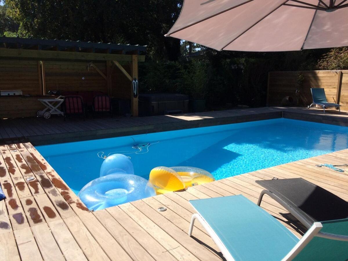 Villa House With Heated Pool And Jacuzzi Soorts-Hossegor Esterno foto