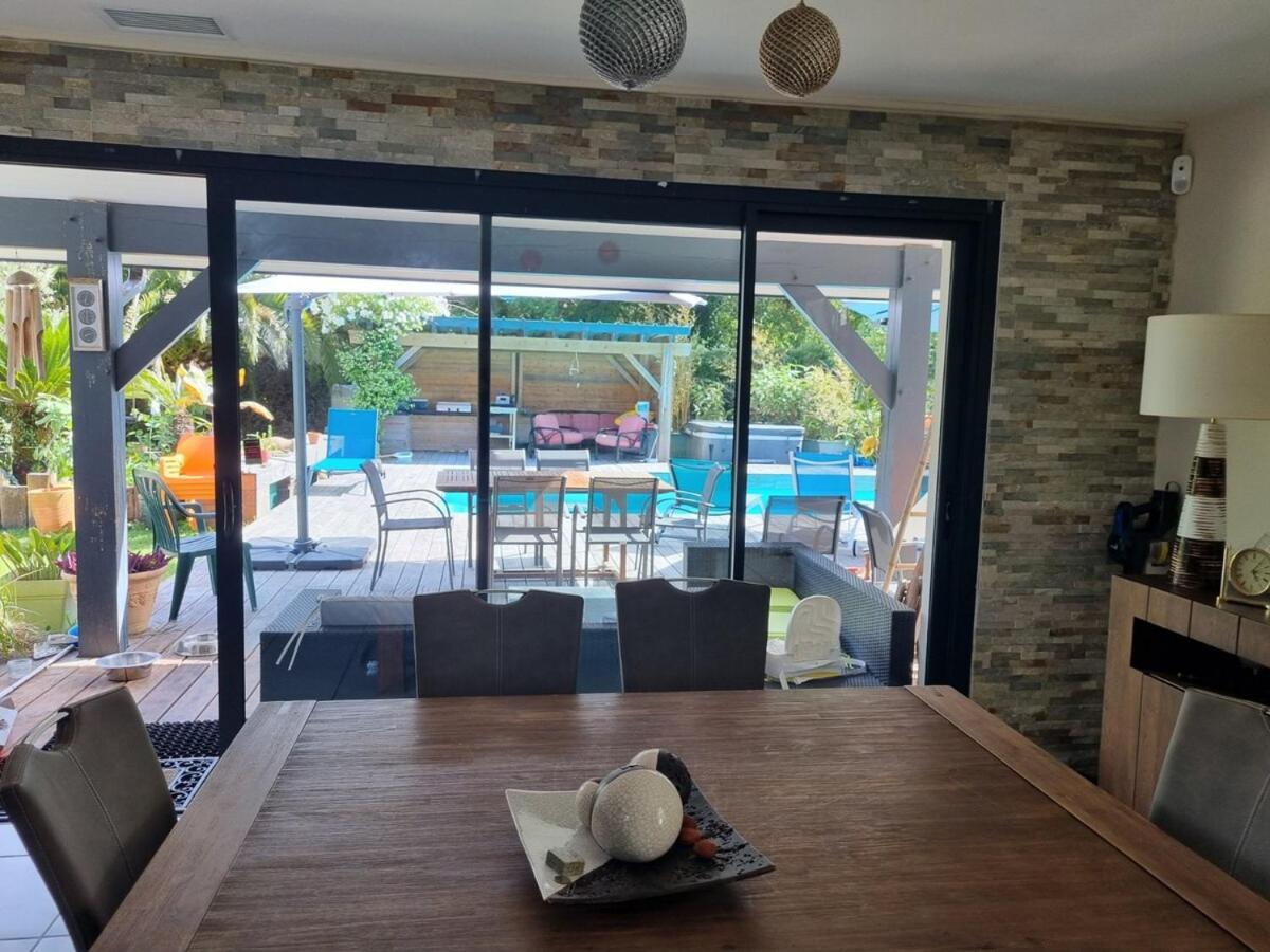 Villa House With Heated Pool And Jacuzzi Soorts-Hossegor Esterno foto